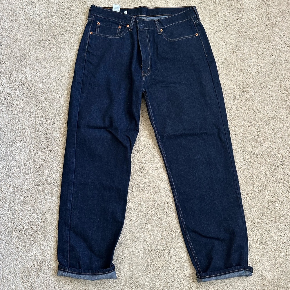 Levi's 550 Men's Deep Indigo Straight Jeans